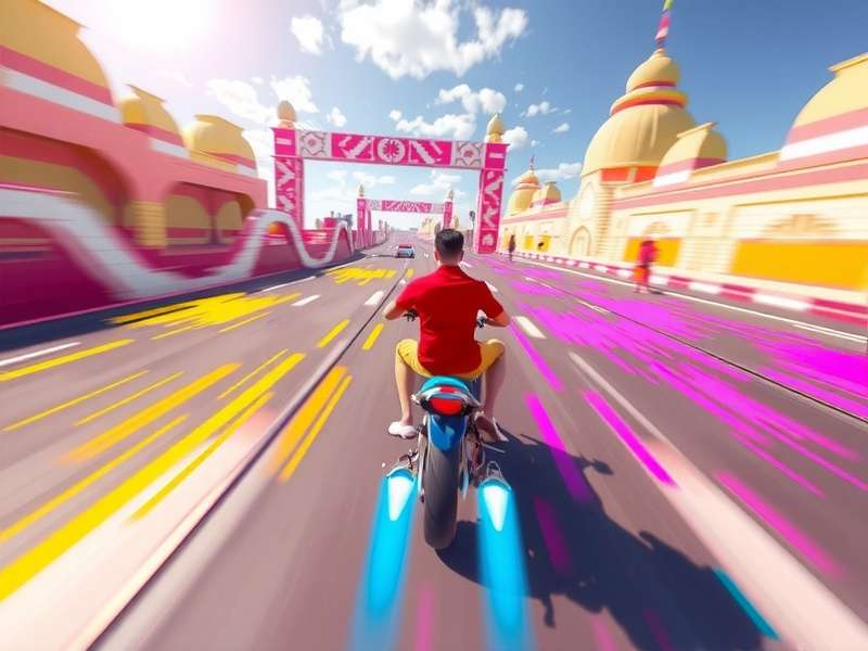 Holi Hyper Drive community event